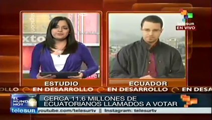 Ecuador: accidente de helicóptero empaña cierres de campaña