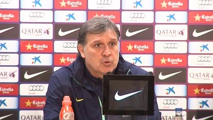 Martino sobre Neymar: "Muchas veces la procesión va por dentro"
