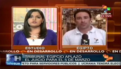 Egipto: Aplazan juicio contra periodistas de Al Jazeera