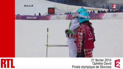 VIDÉO - Sotchi : Ophélie David s'effondre en finale de skicross