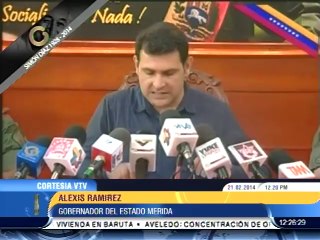 Gobernador de Mérida denuncia que presuntos colombianos "buscaban un muerto"