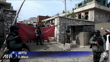 Burqa-wearing gunmen attack Afghan police HQ