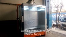 Wet wash spray booths , Spray booths ,Su perdeli yaş boya kabini , Boya Kabini