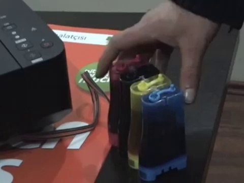 Canon mp230_235 bitmeyen kartuş montajlı yazıcı kurulum videosu. CISS TANK