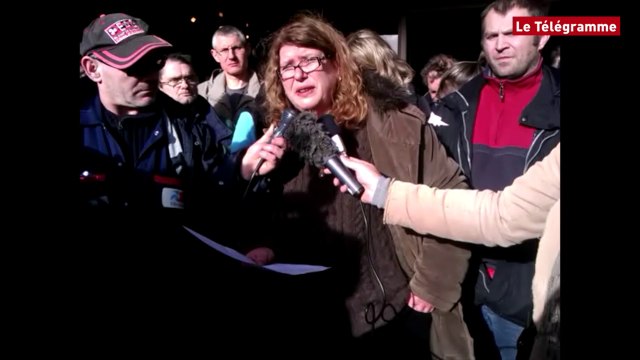 Guerlesquin. Tilly-Sabco : Corinne Nicole (CGT) s'adresse aux salariés