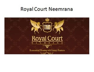 Why to invest in Neemrana ? 9211552233 *Royal Court Neemrana* 1 BHK Flats in Neemrana