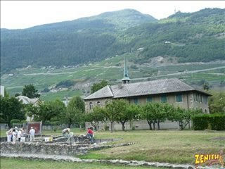 LES VESTIGES ROMAINS   DE MARTIGNY