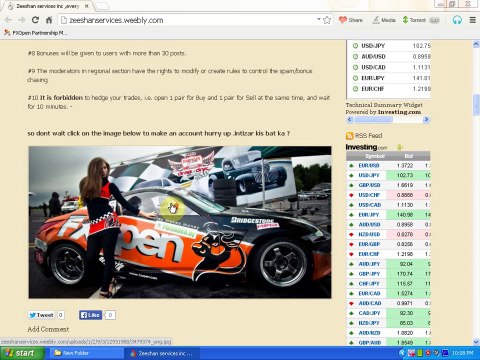 make money with fxopen forum urdu tutoriel by zeeshan services inc