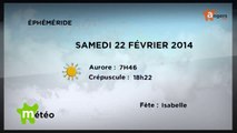 METEO FEVRIER [S.2] [E.22] - Météo locale - Prévisions du samedi 22 février