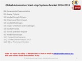 Global Automotive Start-stop Systems Market 2014-2018