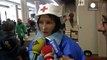 Kyiv medic Olesya survives sniper bullet through neck