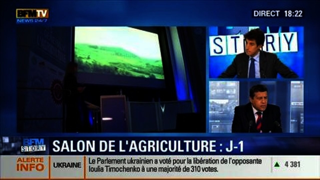 BFM Story: J-1 avant le salon de l'agriculture: quel est l'état de santé du secteur agricole en France ? - 21/02
