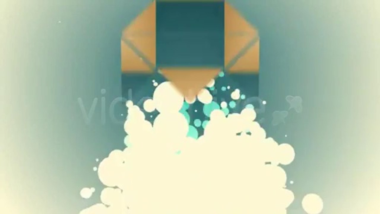 Origami Rocket Logo Revealer - After Effects Template