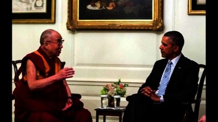 Dalai Lama meets with Obama