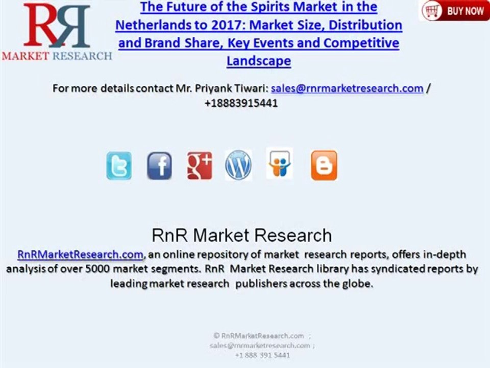 Netherlands Spirits Market 2017