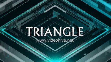 Triangle Logo Reveal - After Effects Template