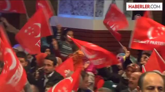 Saadet Partisi Genel Başkanı Kamalak, Çorum'da