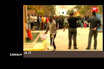 Des immigrants prennent d'assaut la frontière espagnole