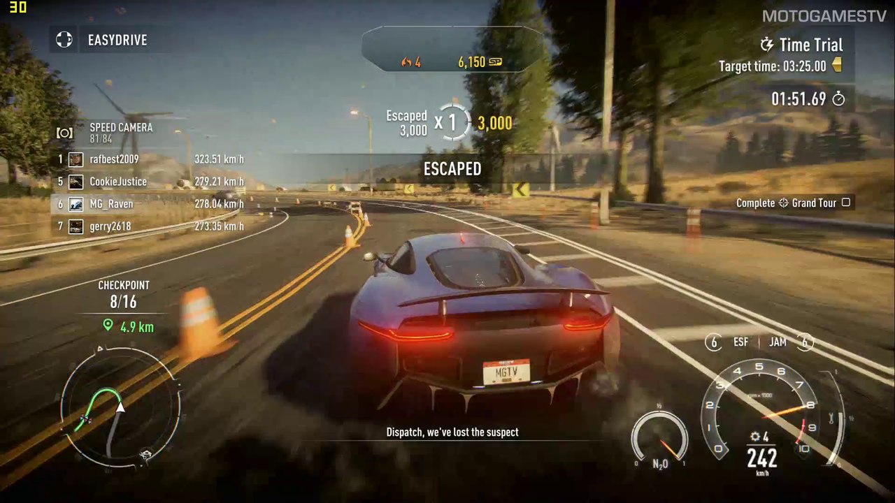 Need for Speed Rivals PC - Jaguar C-X75 Gameplay