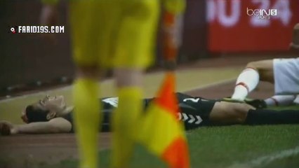 لقطة طرد عيسى ماندي امام موناكو