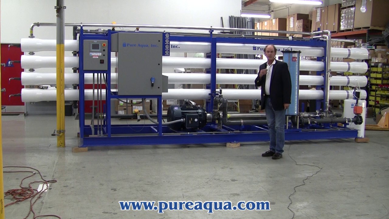 Pure Aqua| Seawater Reverse Osmosis System Mexico 112,000GPD