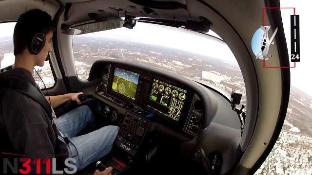 Solo Flight in Cirrus SR20 N311LS