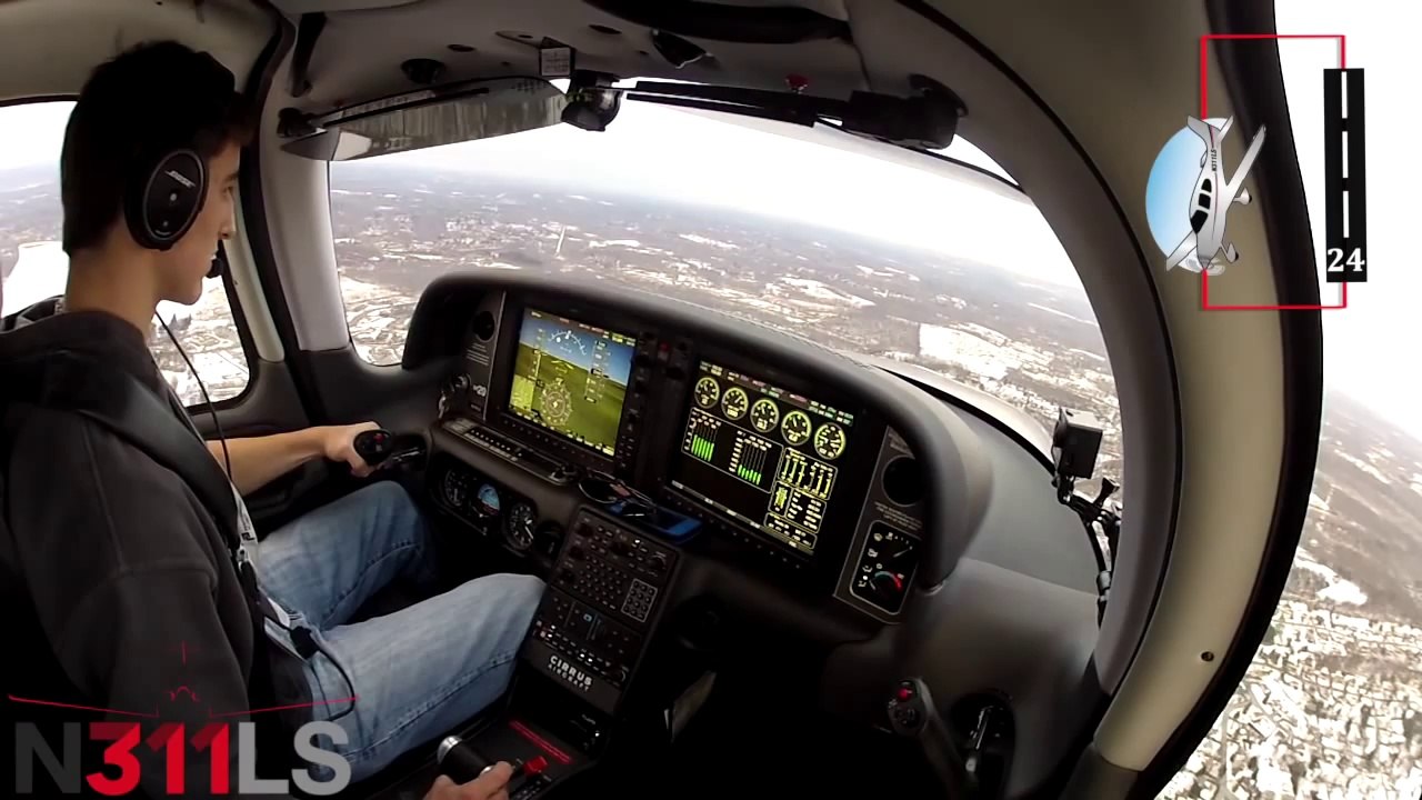 Solo Flight in Cirrus SR20 N311LS
