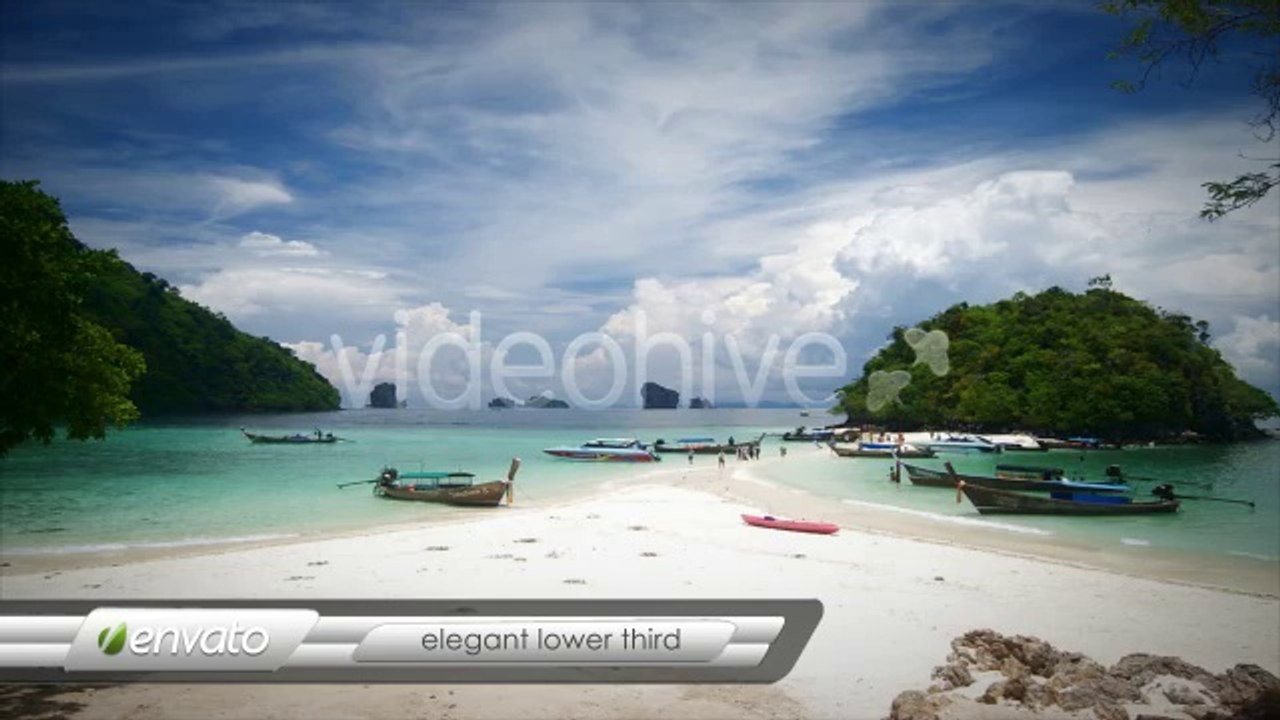Elegant Lower Thirds - After Effects Template