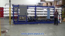 Pure Aqua| Sistema De Osmosis Inversa Para Agua De Mar Mexico 112,000 GPD