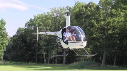 R-22 start up and take off