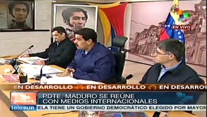 Violencia sucede en municipios gobernados por la oposición: Maduro