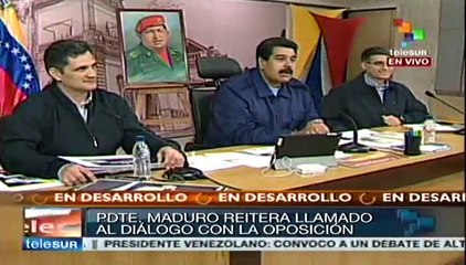 Yo quiero que oposición participe en Plan de Paz y Convivencia: Maduro