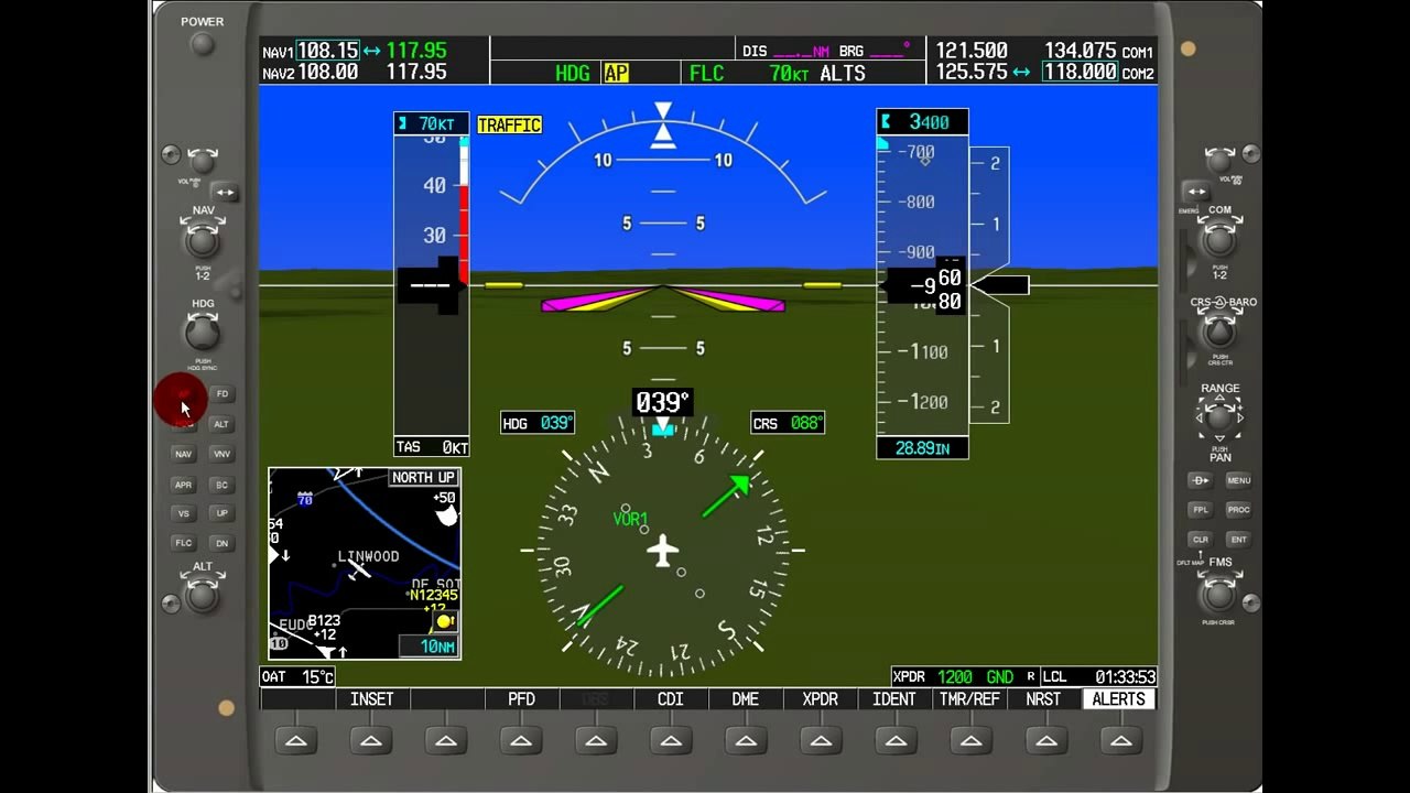 Garmin G1000 Tutorial  Controls