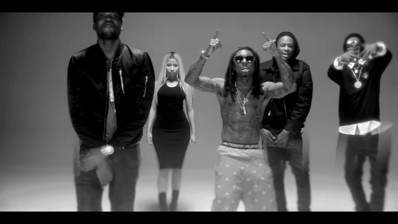 YG ft LIL WAYNE & NICKI MINAJ & MEEK MILL & RICH HOMIE QUAN " My Nigga " (Remix) Video 2014.