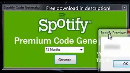 [Undetected] Spotify Premium Code Generator Hack,Generate Fr February 2014