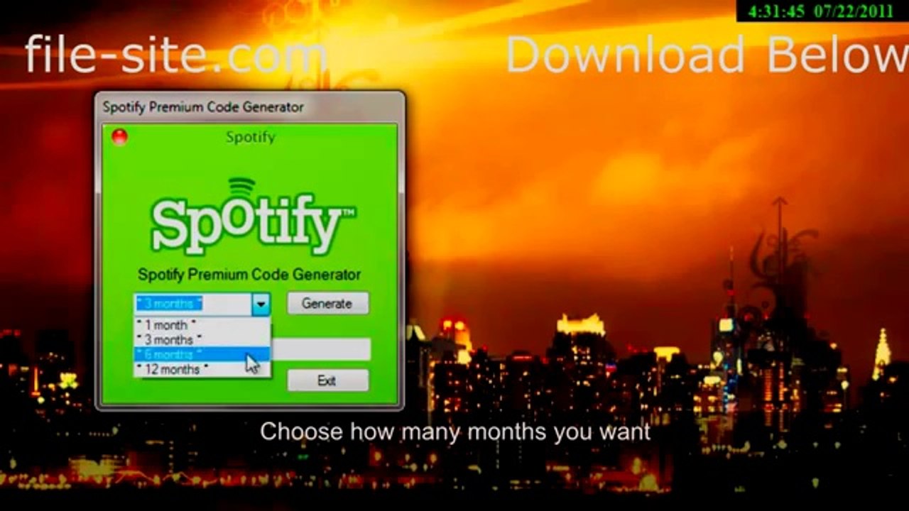 Spotify Premium Account Generator [Working February 2014]