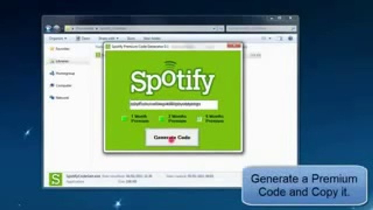 Spotify Premium Code Generator Keygen February 2014 Download 100%