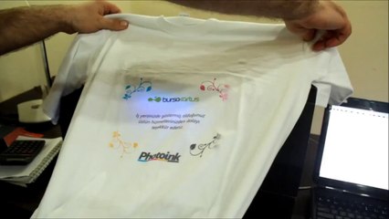 TÜRKİYE'DE İLK FLATBED YAZICISI.. T-SHIRT BASKISI