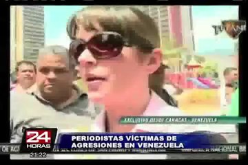 Download Video: Periodistas sufren agresiones por parte de las autoridades venezolanas