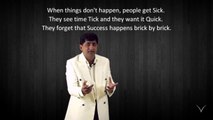 Life...in just a minute by RVM - 142 Success happens brick by brick