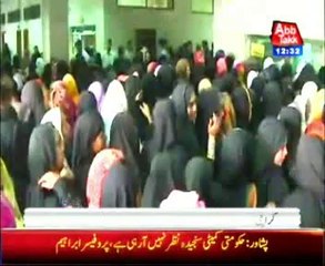 Abbasi Hospital doctors on strike