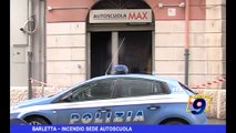Barletta | Incendio sede autoscuola