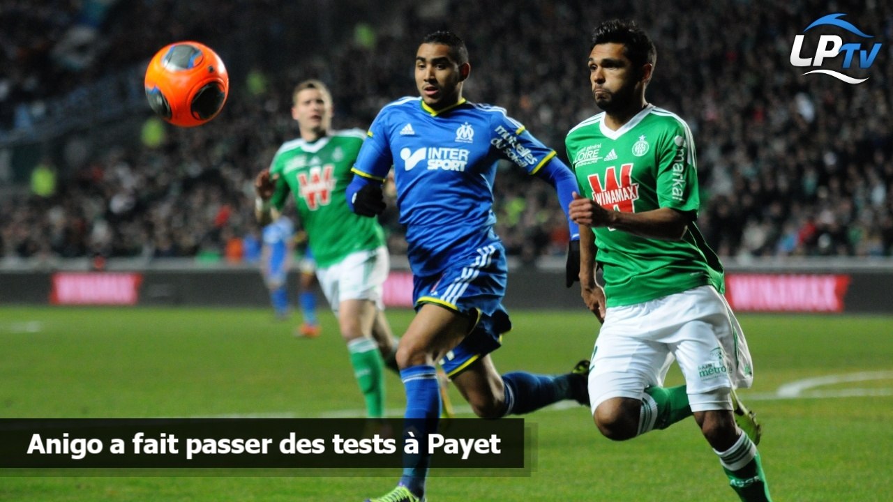 Anigo a fait passer des tests à Payet
