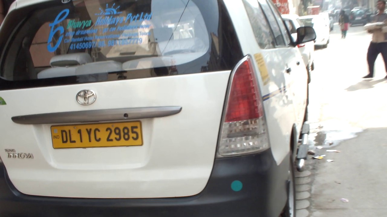 car rental india with english speaking driver
