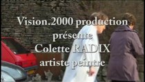COLETTE RADIX ARTISTE PEINTRE invité d'honneur salon CHEVALETS D'ASNIERES