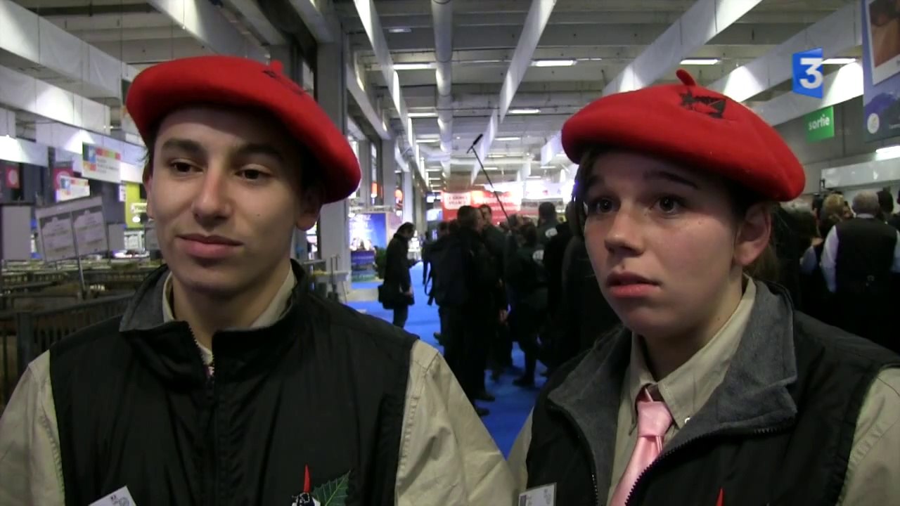 SIA 2014 : Des lycéens rencontrent François Hollande