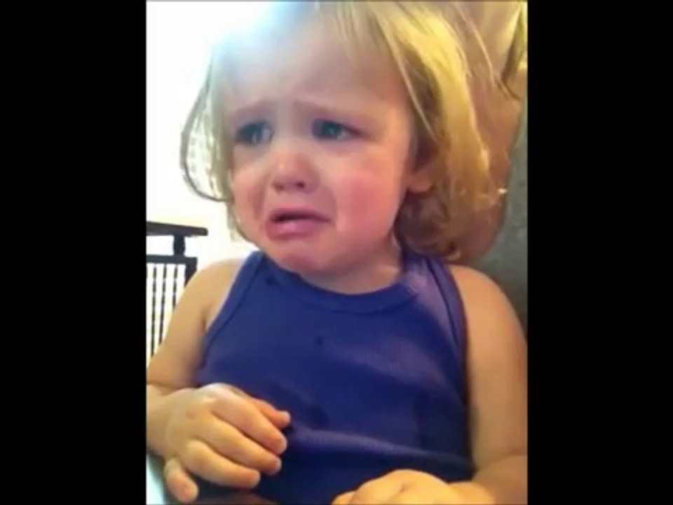 2-year-old Girl Crying Listening to Her Parents Wedding Song "Feels Like Home"
