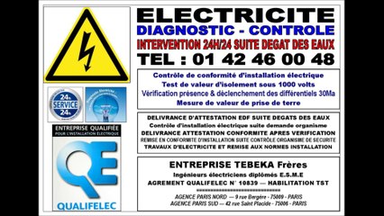 ELECTRICIEN PARIS - 0142460048