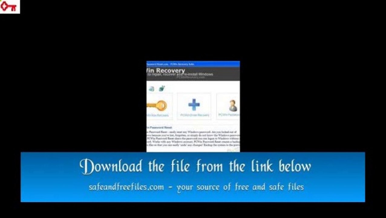 PCWin Recovery with Windows Password Reset 5.0.3 Full Version Download for Windows