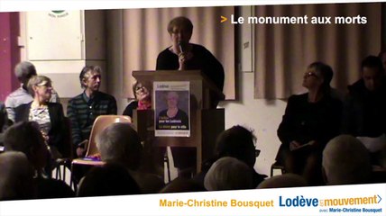 Le monument aux morts, un patrimoine lodévois retrouvé